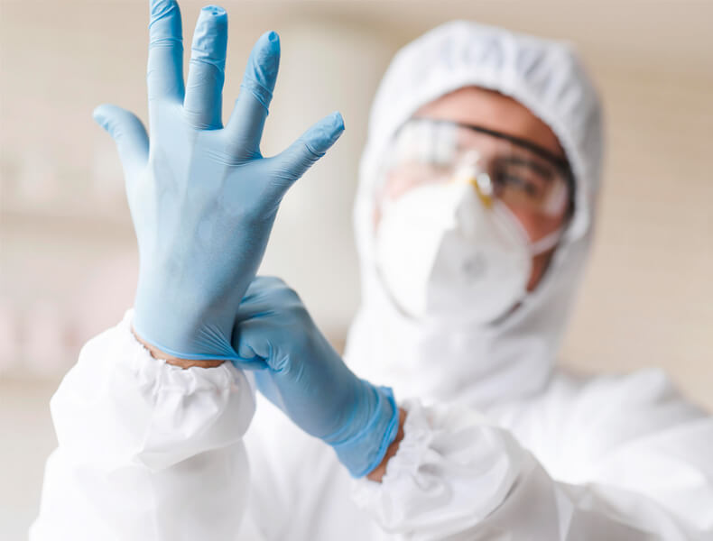 Global map highlighting resilient medical supply chain routes