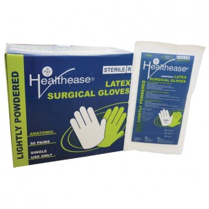Latex Surgical Gloves Sterile Lightly Powdered - Size 7.0