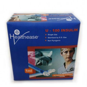 1ml Insulin Syringe with 29g Fixed Needle